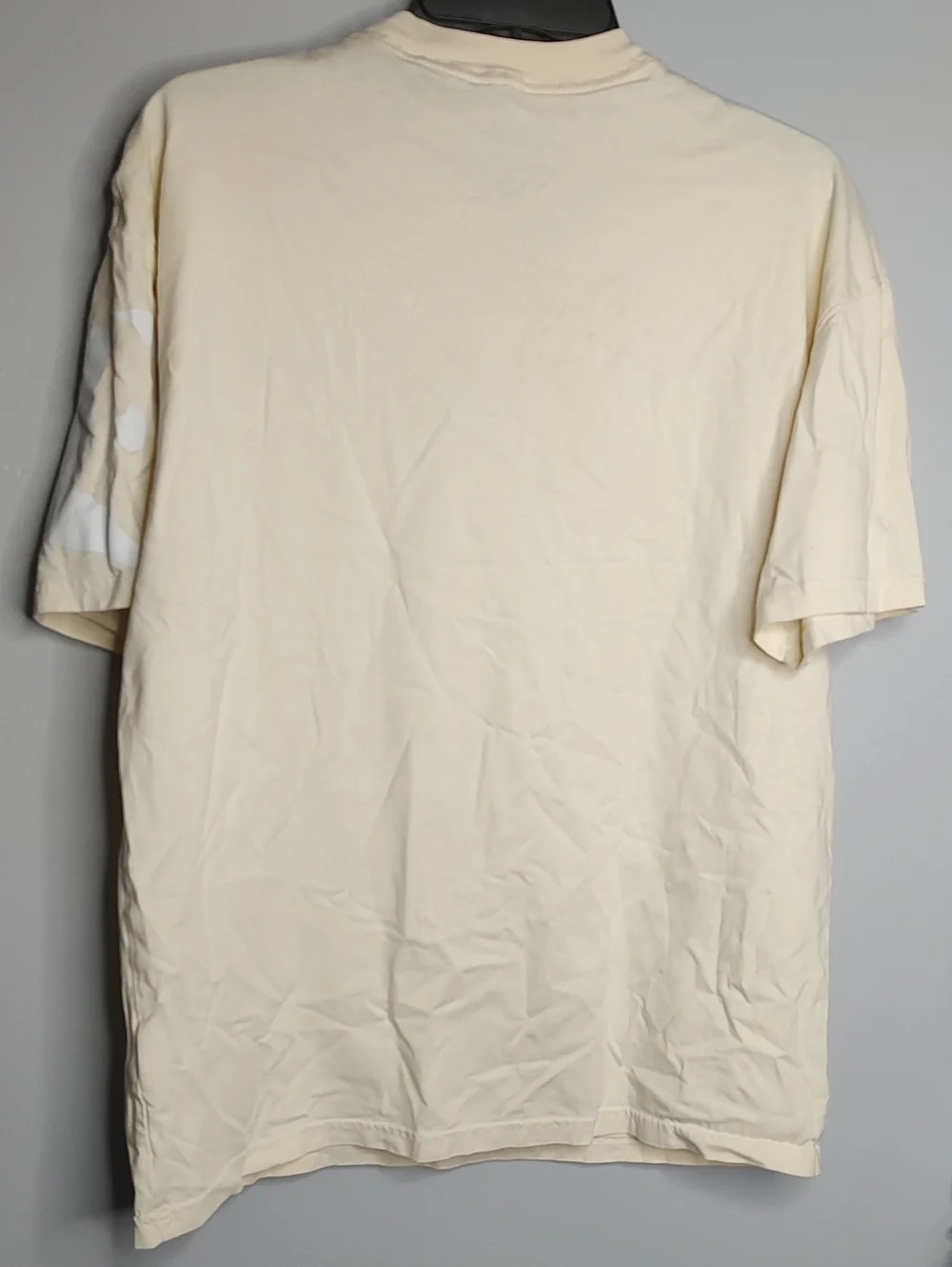 Nike x Naomi Osaka Men's Cream Graphic Crewneck T-Shirt Size Medium